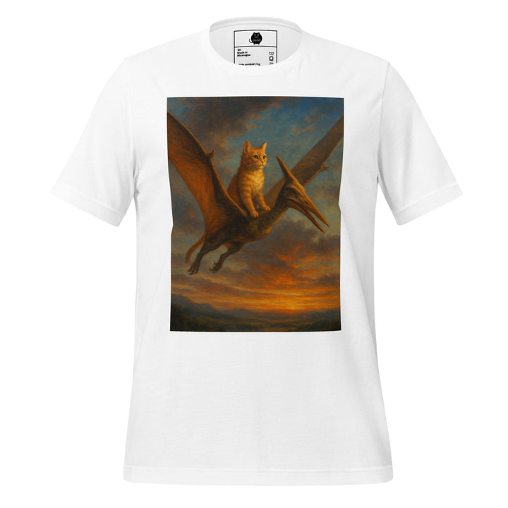 Wild Ride Cat Fantasy Graphic T-Shirt